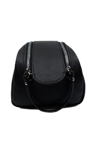HBS Siyah Suni Deri el çantası Unisex siyah 29-34