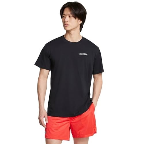 Heavyweight Armour Erkek Siyah Günlük Stil T-Shirt 1382831-001