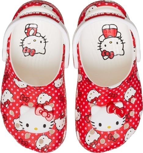 Hello Kitty Kırmızı Classic Clog T Çocuk Terlik