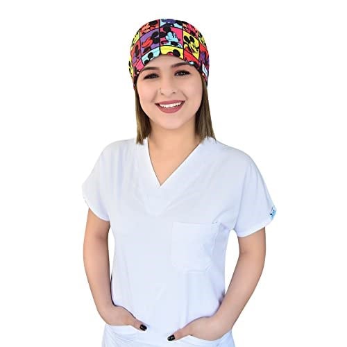 Hemşir, Hemşire Bonesi, Doktor Bonesi ve Cerrahi Bone ,Kareli Mickey Bone