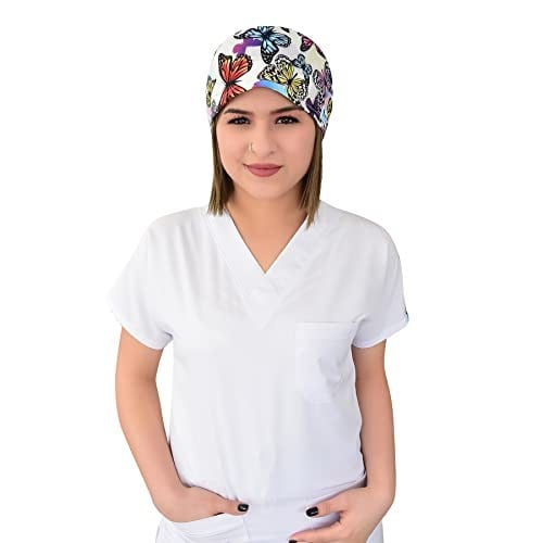 Hemşir, Hemşire Bonesi, Doktor Bonesi ve Cerrahi Bone ,Mor Kelebek Bone