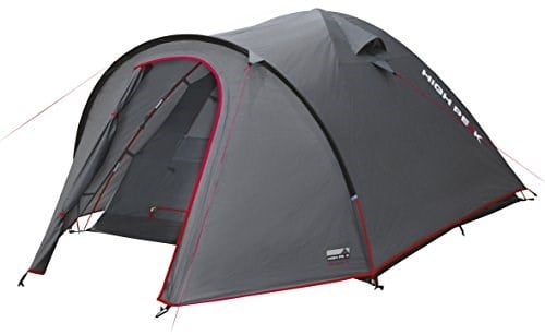 High Peak Kubbe Çadırı Nevada 3, Ön montajlı kamp çadırı 3 kişilik Iglu-çadır, çift duvarlı, su geçirmez, havalandırma sistemi, hava şartlarına karşı koruma girişi, sivrisinek koruması