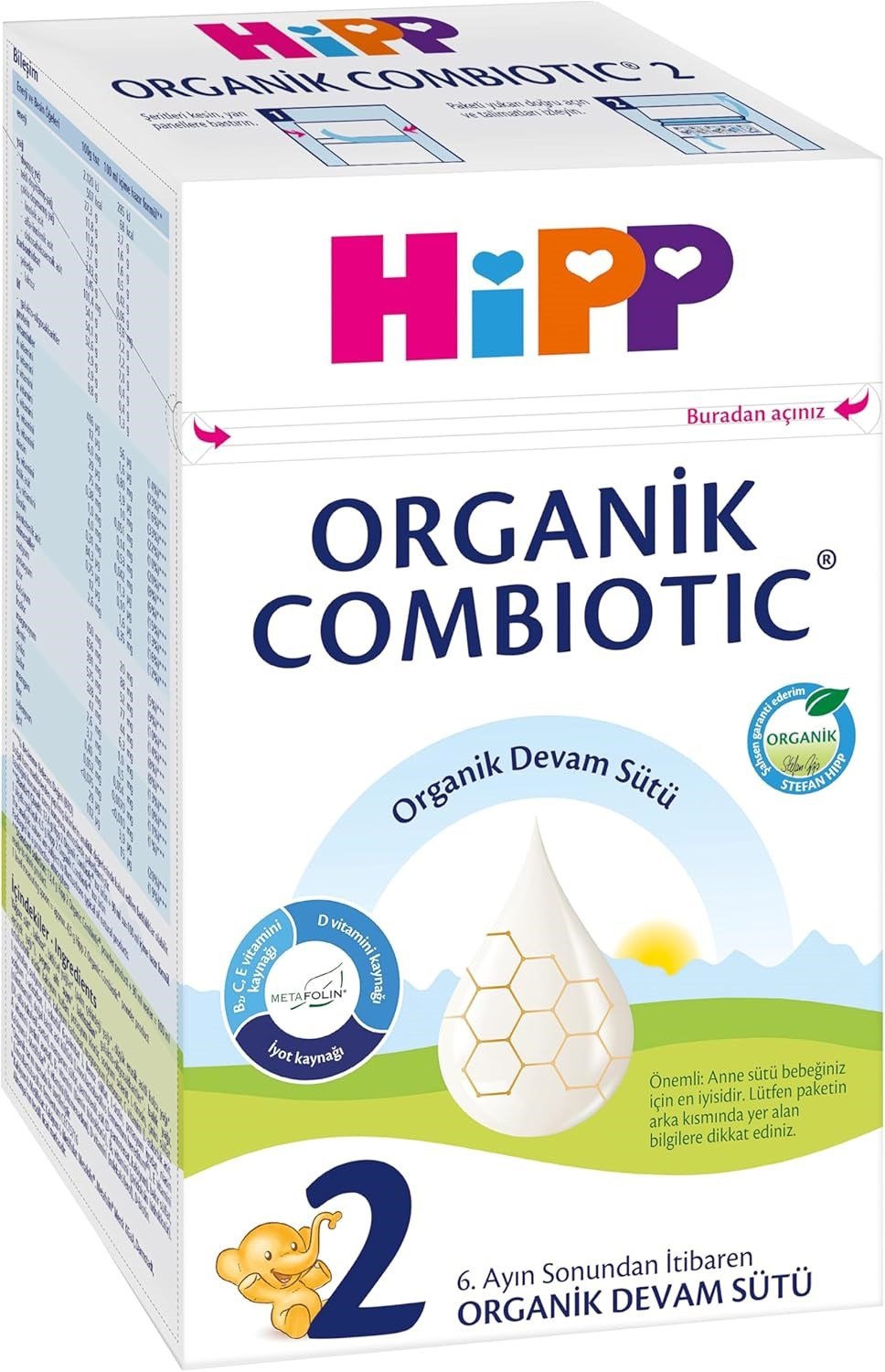 Hipp Combıotıc . 1 Numara 600 Gr