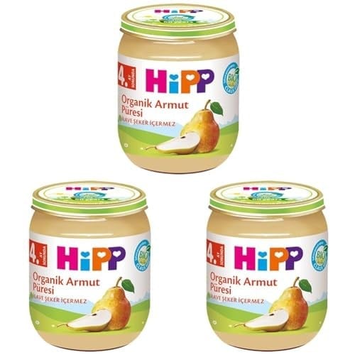 Hipp Organik Armut Püresi 125 Gr 1 Paket(1 X 125 G) 3lü paket