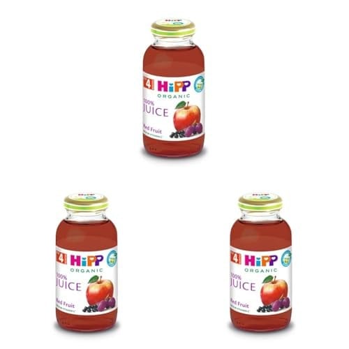 HiPP Organik Kırmızı Meyveli Elma Suyu 200 ml 3lü paket