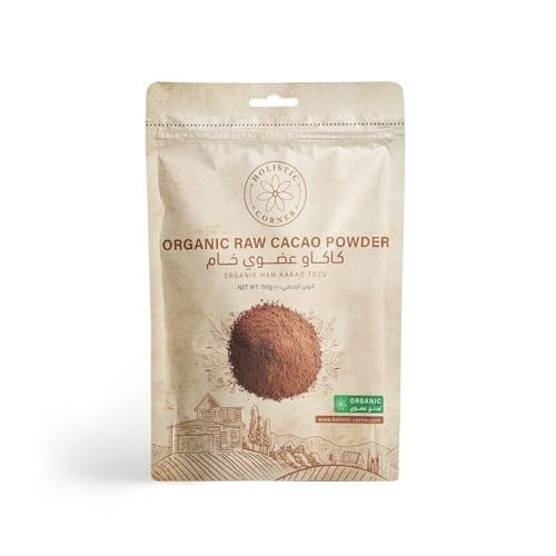 Holistic Corner Organic Raw Cacao Powder | Organik Ham Kakao Tozu | 150g
