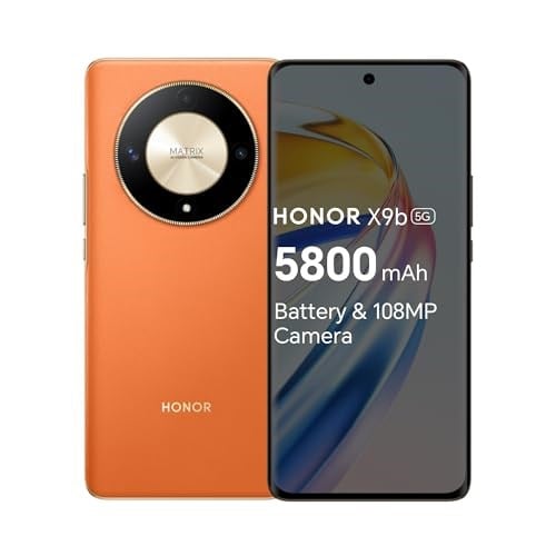 Honor X9B 5G 12GB Ram 256GB Turuncu (KVK Türkiye Garantili) - Seçenekler: 12GB+256GB, Bağımsız