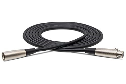 Hosa MCL-115 XLR3F - XLR3M Mikrofon Kablosu, 15 Feet - Seçenekler: 10 Feet, 15 Feet, 20 Feet