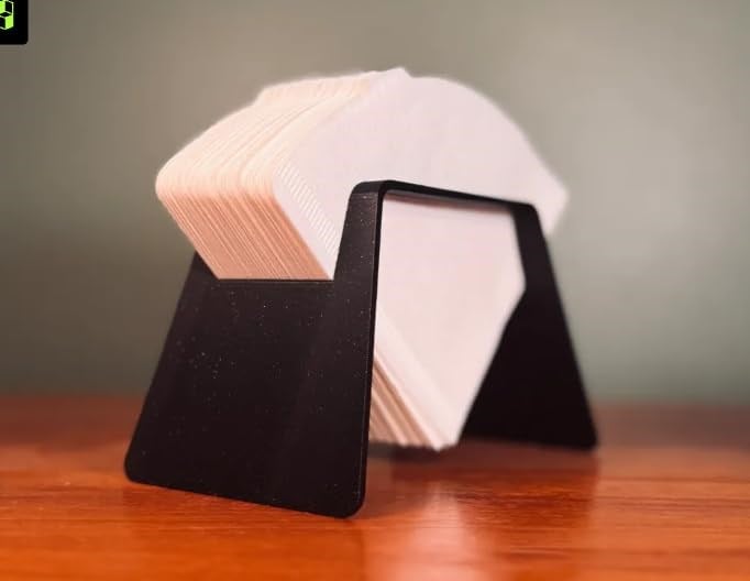 Housetrend Şık Kahve Filtresi Tutacağı – filtre kahve kağıdı Modern Mutfak Düzenleyici, Dekoratif Organizer - Minimal Coffee Filter Holder