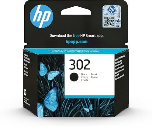 HP 302 Siyah Mürekkep Kartuş 190 Sayfa (F6U66AE) - Seçenekler: 2 paket, Standart