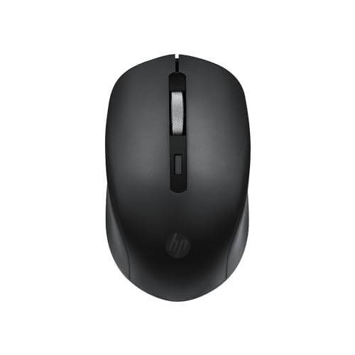 HP S1000 Plus Sessiz USB Kablosuz Bilgisayar Sessiz Fare 1600DPI USB Mouse