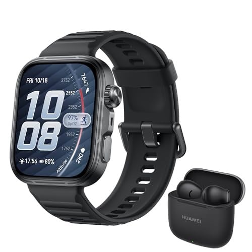 HUAWEI WATCH FIT 5 Pro Akıllı Saat, GPS, EKG, 1,92″ Safir Cam Ekran, NFC, Outdoor Modlar, Sağlık Takibi, Uzun Pil Ömrü, 5 ATM, An - Seçenekler: WATCH FIT 5+FreeBuds SE 2, WATCH FIT 5 Pro+FreeBuds SE 3