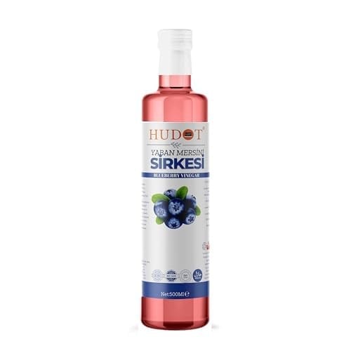 Hudot Yaban Mersini Sirkesi, Gurme Premium, 500 Ml (Doğal Fermantasyon)