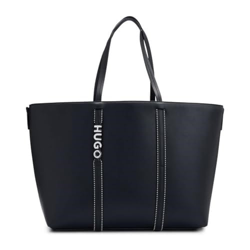 HUGO Bayan Mel Shopper-bs Shopper, Siyah, Tek Beden EU