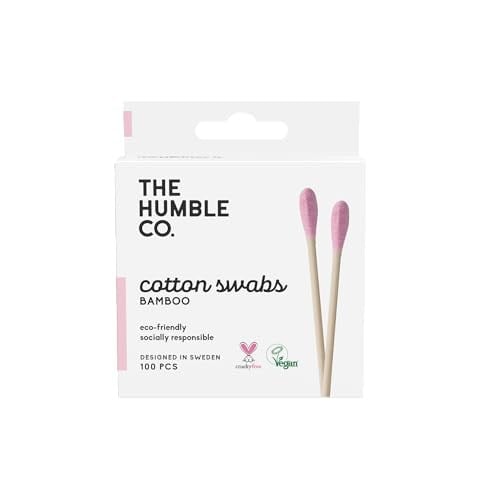 Humble Cotton Swabs-Purple (lLila - Seçenekler: 1 x 100, 10 x 100, 10 x 100 (2 paketi)