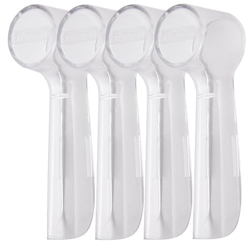ibrush Banyolar için ibrush Kaplamalı Diş Fırçası Tutucuları - Elektrikli Diş Fırçası Kapakları Kapakları - Diş Fırçası Koruyucu - 4'lü