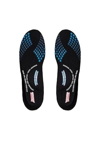 ICEMEN 601 Sport Tabanlık, Spor Tabanı, Ayak Desteği, Rahat Ayak, Sağlıklı Adımlar (SİYAH, 46-48)
