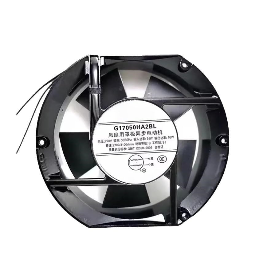 için DELIXI G17050HA2BL için Soğutma Fanı 172*150*51MM 220V 50/60HZ Yeni