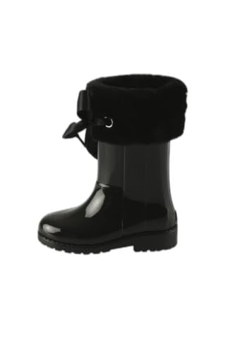 İgor W10239 Campera Charol Soft Kız Çocuk Su Geçirmez Yağmur Kar Çizmesi Siyah 22