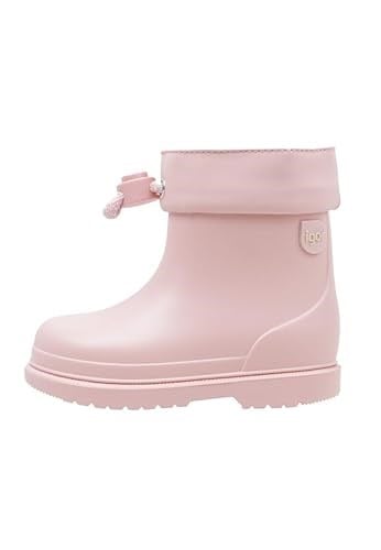 İgor W10257 Bimbi Euri Kız/Erkek Çocuk Su Geçirmez Yağmur Kar Çizmesi Pudra 26