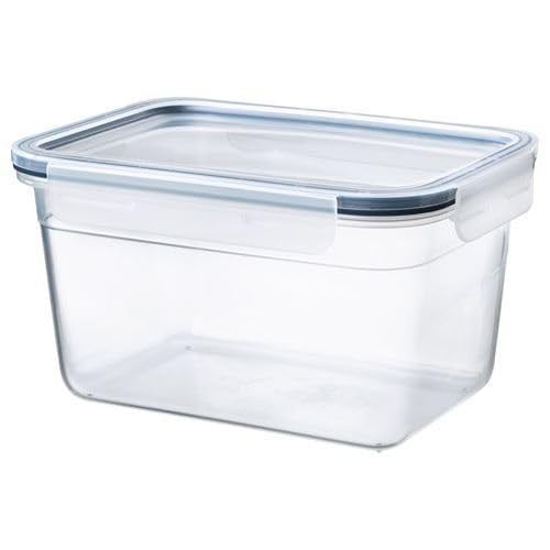 IKEA 2.0 Litre Kapaklı Saklama Kabı Plastik-Kapaklı-Dikdörtgen Saklama Kabı