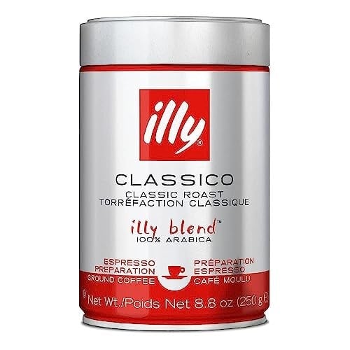 Illy Espresso %100 Arabica kahve öğütülmüş, orta kavrulmuş kutu 250 g