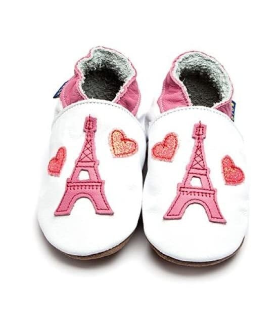 Inch Blue Eiffel Tower White 5-6 Yaş, Unisex Çocuk Moda Ayakkabı, 17 EU