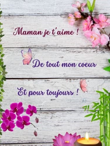 Independently published Maman je t'aime !: Livre à personnaliser fête des mères, Album photo à offrir, cadeau pour la fête des mères !