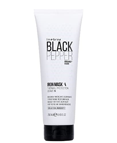 Inebrya Black Pepper Thermal Protection Isı Koruyucu Güçlendirici Saç Maskesi 250ml
