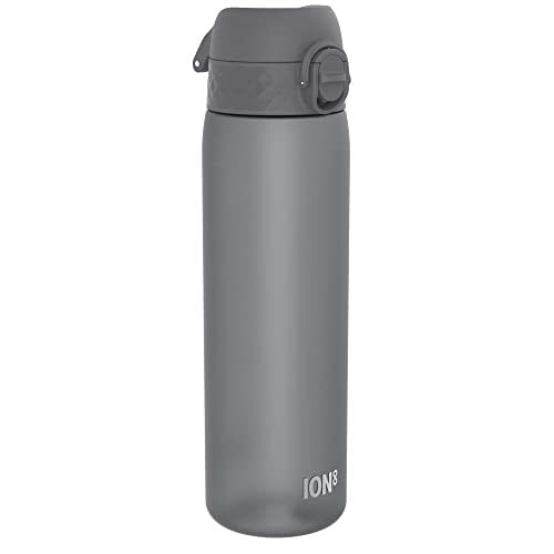 Ion8 - İnce Suluk - Gri - 500 ml - Sızdırmaz - BPA İçermeyen