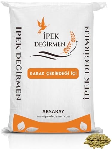 İpek Değirmen Çiğ Kabak Çekirdeği İçi 1 Kg - Geleneksel Saf Ham Tane