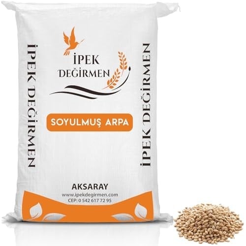 İpek Değirmen Soyulmuş Arpa Yemeklik, 5 Kg, Tasarruf Boy