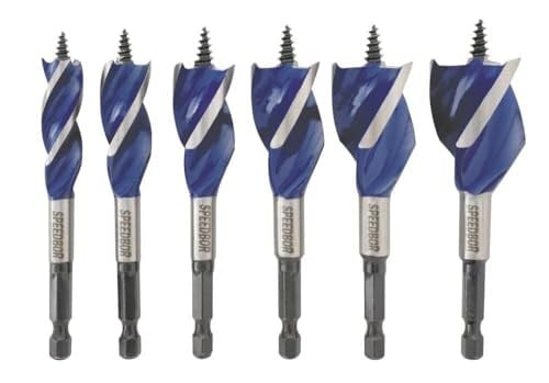 Irwin Speedbor Ahşap Matkap Seti, 10,2 cm, 6 Parçalı (1877239)