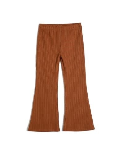 İspanyol Paça Pantolon Kaşkorse Beli Lastikli