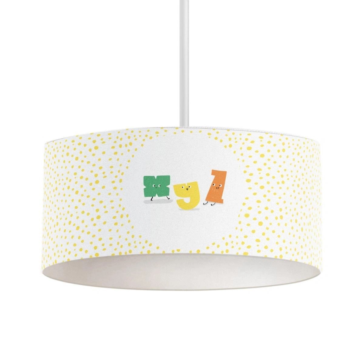 Itsy Bitsy Kids Alphabed Tavan Aydınlatması, Çok Renkli, 40cm
