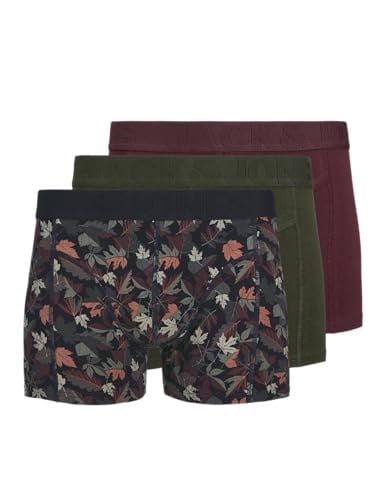 JACK & JONES Erkek boxer şort (3'lü paket)