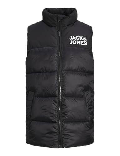 JACK & JONES Erkek Çocuk Kolsuz Mont, 12236914