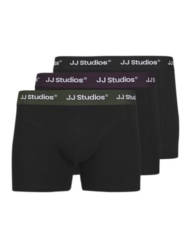 JACK & JONES Erkek Jacsoho Solid Trunks 3'lü paket Noos (3'lü paket)