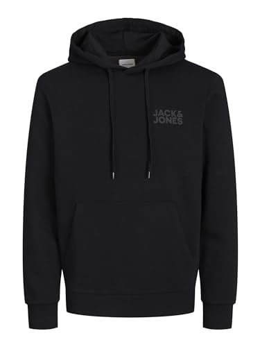 JACK & JONES Erkek Jjecorp Logo Sweat Hood Noos Kapüşonlu Sweatshirt