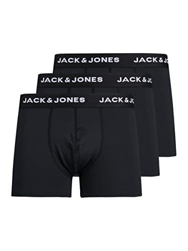 JACK & JONES JACBASE MICROFIBER TRUNKS 3-PACK NOOS Boxer Şort Erkek