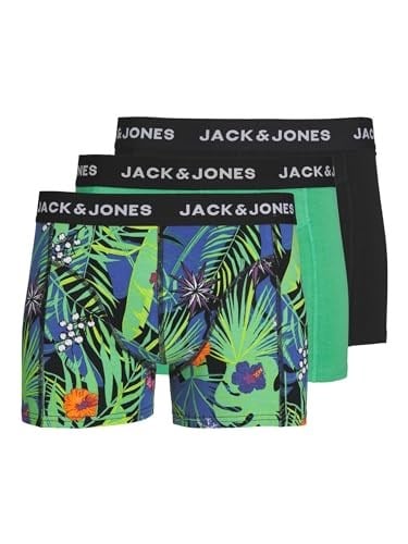 JACK & JONES JACFLOWER MIX TRUNKS 3 PACK Boxer Erkek