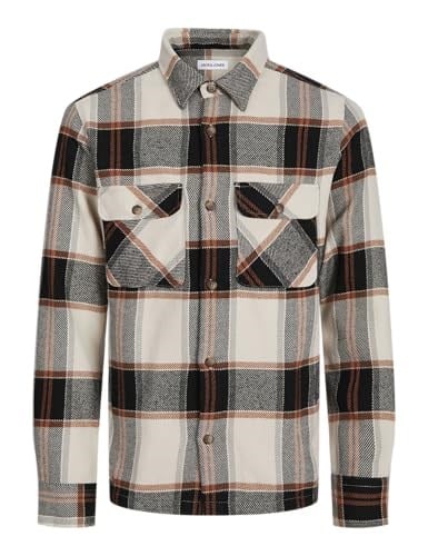 Jack & Jones JJDARREN Oversize Fit Kareli Flannel Gömlek, 12261170