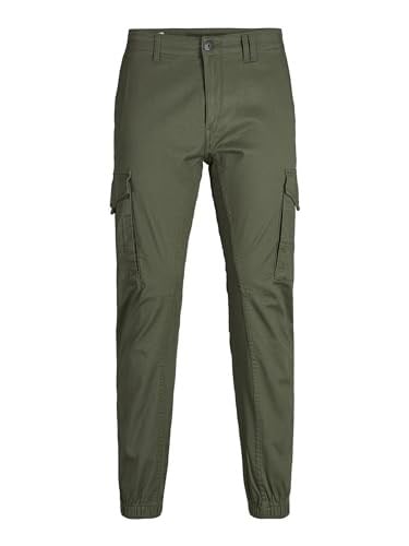 JACK & JONES JJIPAUL JJFLAKE AKM 542 OLIVE NIGH PS Kot Pantolon Erkek