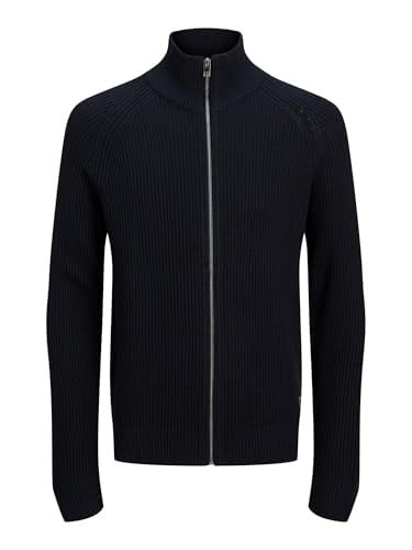 JACK & JONES Jjpannel Knit Zip Cardigan Aw25 Jjpannel Knit Zip Cardigan Aw25 Erkek