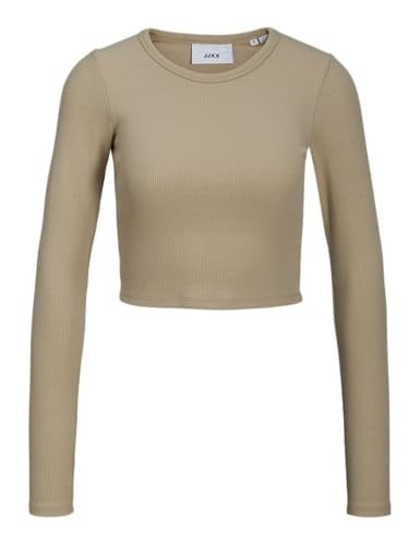 Jack & Jones Jjxx Jxfeline Ls Rib Tee Noos Tişört Kadın