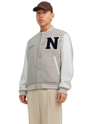 JACK & JONES JORCOLLEGE WOOL BLEND BOMBER NOOS Mont Ceket Erkek
