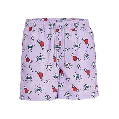 JACK & JONES JPSTFIJI JJSWIM AOP SS24 LY SN Mayo Erkek