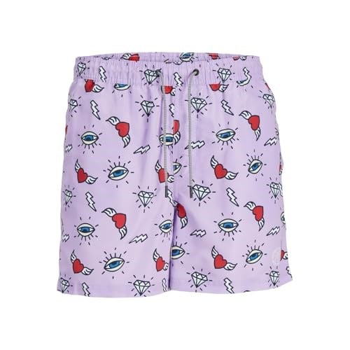 JACK & JONES JPSTFIJI JJSWIM AOP SS24 LY SN Mayo Erkek
