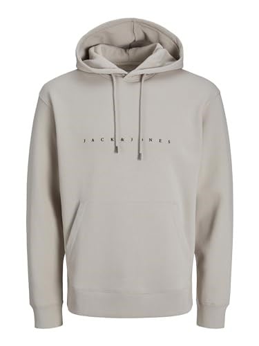 JACK & JONES Kabartma Baskılı Kapüşonlu Sweatshirt, 12233972