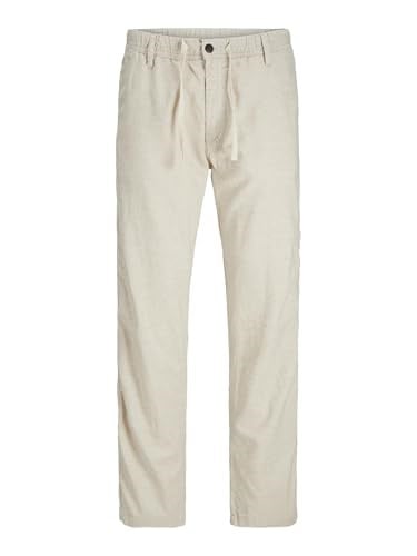 JACK & JONES Keten Rahat Kesim Pantolon, 12274977